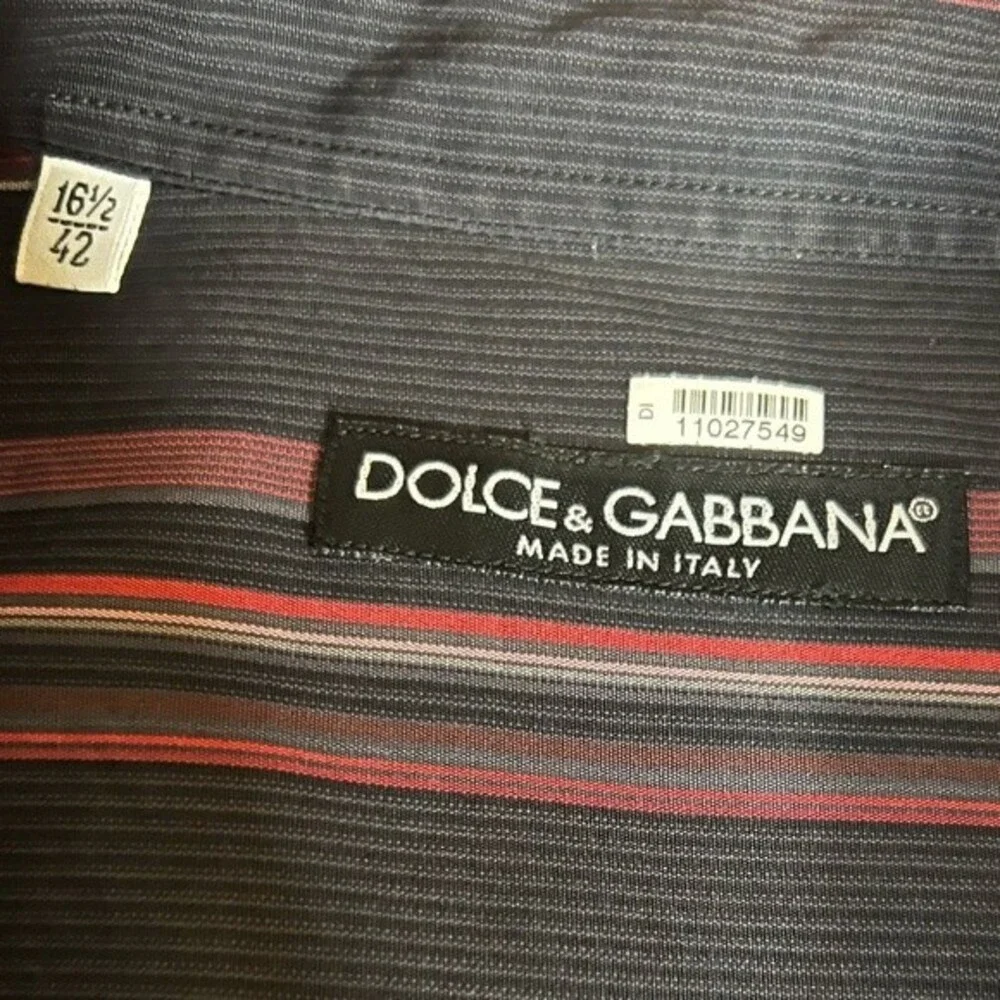 Dolce & Gabbana dress shirt EU 42 L US 16.5 c - Picture 11 of 16